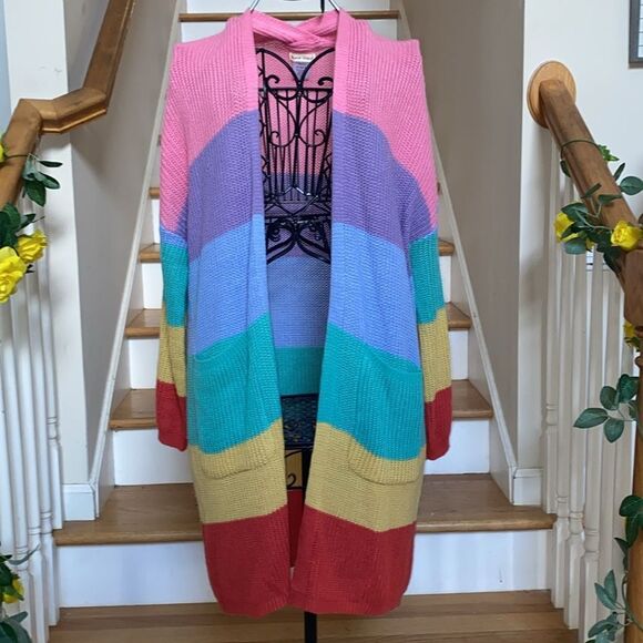 ✨ Main Strip Rainbow Caridgan Sweater ✨ - Picture 5 of 13